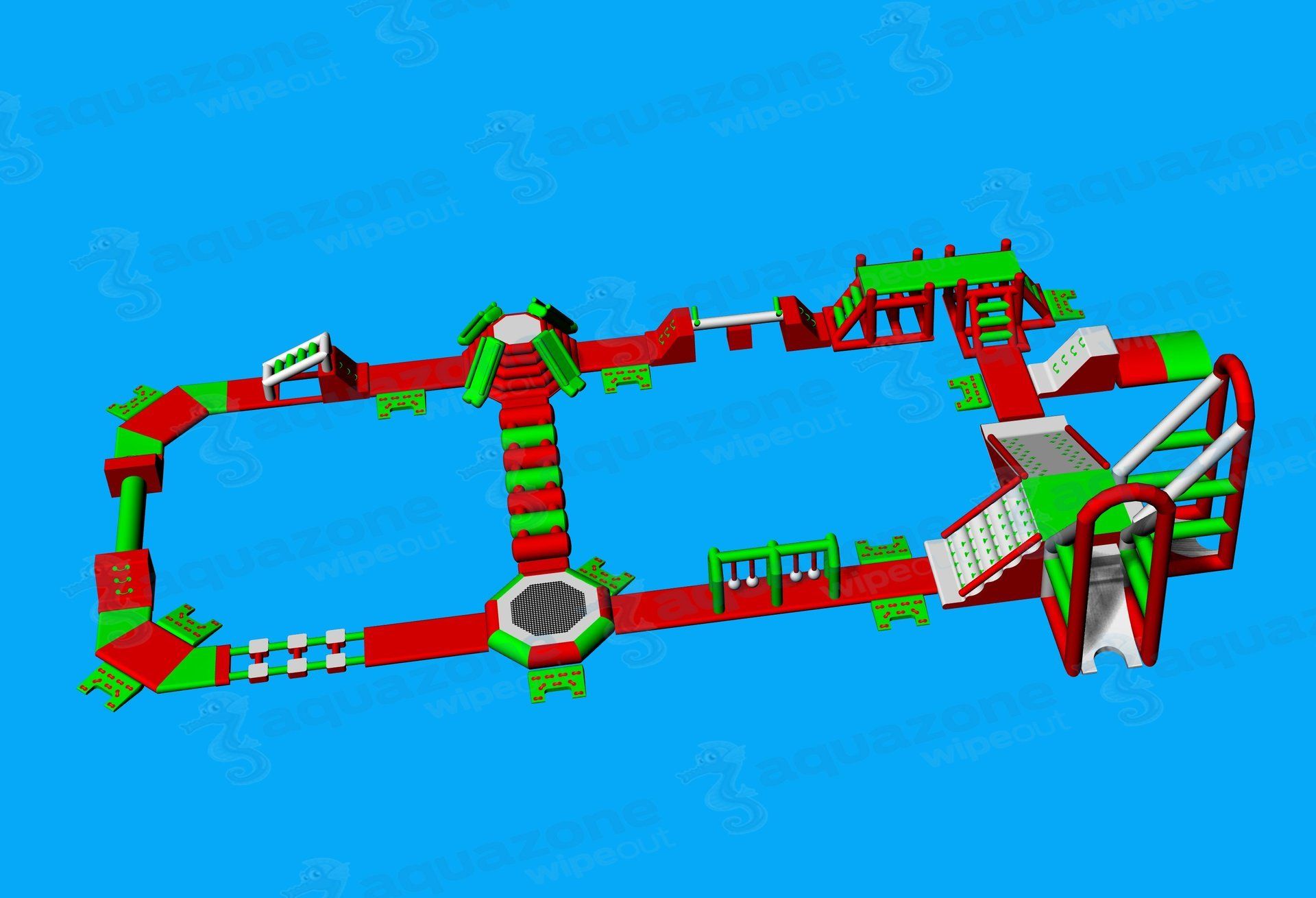 aquazone parc aquatique gonflable