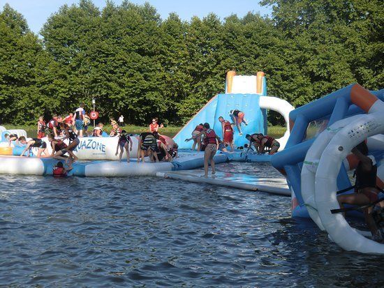 aquazone parc aquatique gonflable équipement pour camping