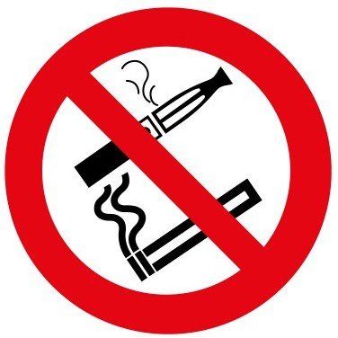Interdiction de fumer / vapoter