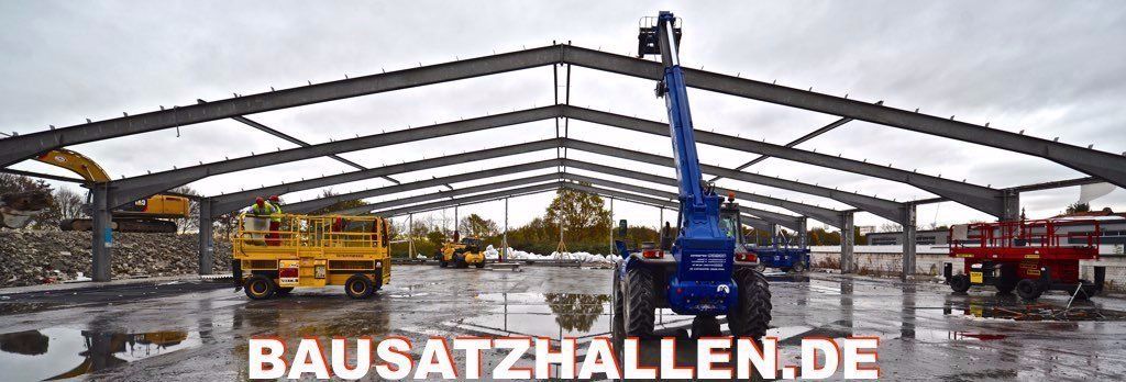 Stahlhallen aus Abbruch/ Abriss Stahlbausatz-Hallen aus Rückbau-Maßnahmen