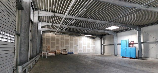 Gebrauchthalle Feuerverzinkte Lagerhalle abzubauen