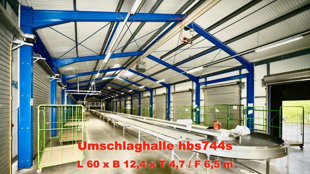 Verkaufe gebrauchte Stahlhallen aus R Stahlhalle Leichtbauhalle Lagerhalle zur Demontage