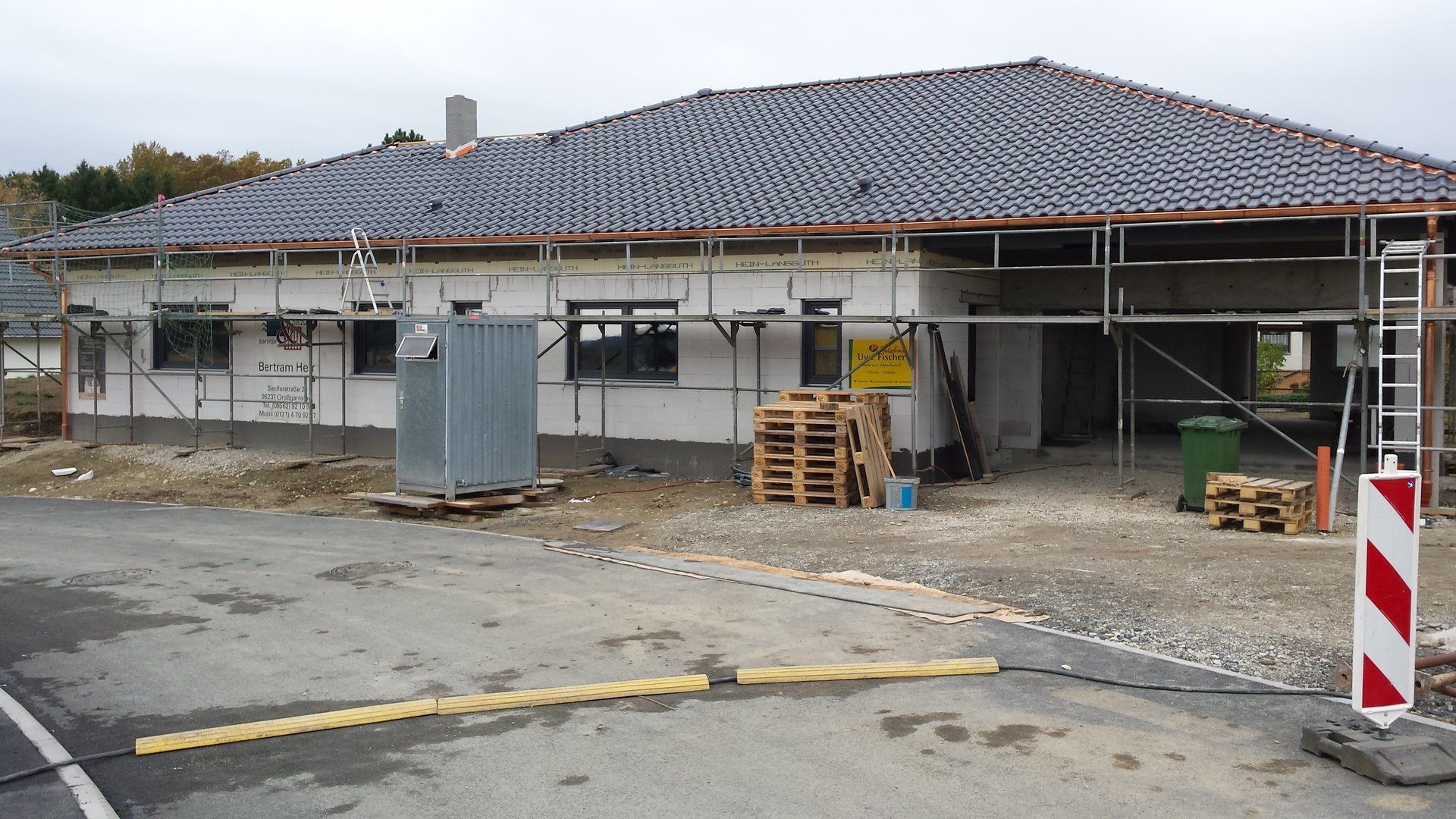 Einfamilienhaus ohne Keller Rohbau