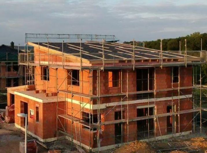 Einfamilienhaus ohne Keller Rohbau mit Doppelgarage