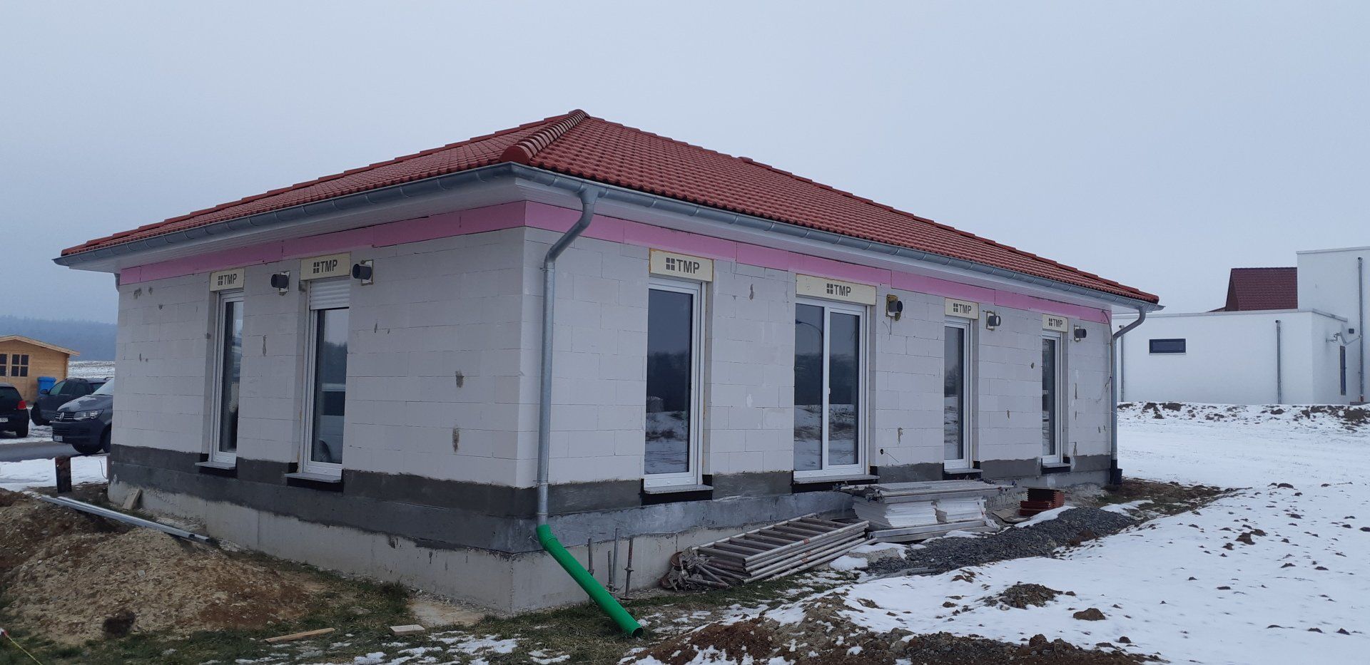 Einfamilienhaus ohne Keller Rohbau