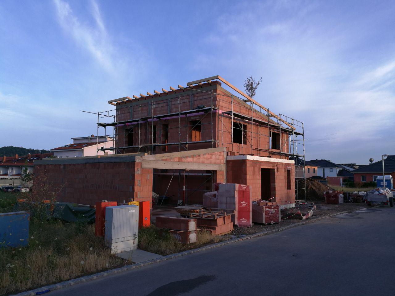 Einfamilienhaus ohne Keller mit Doppelgarage