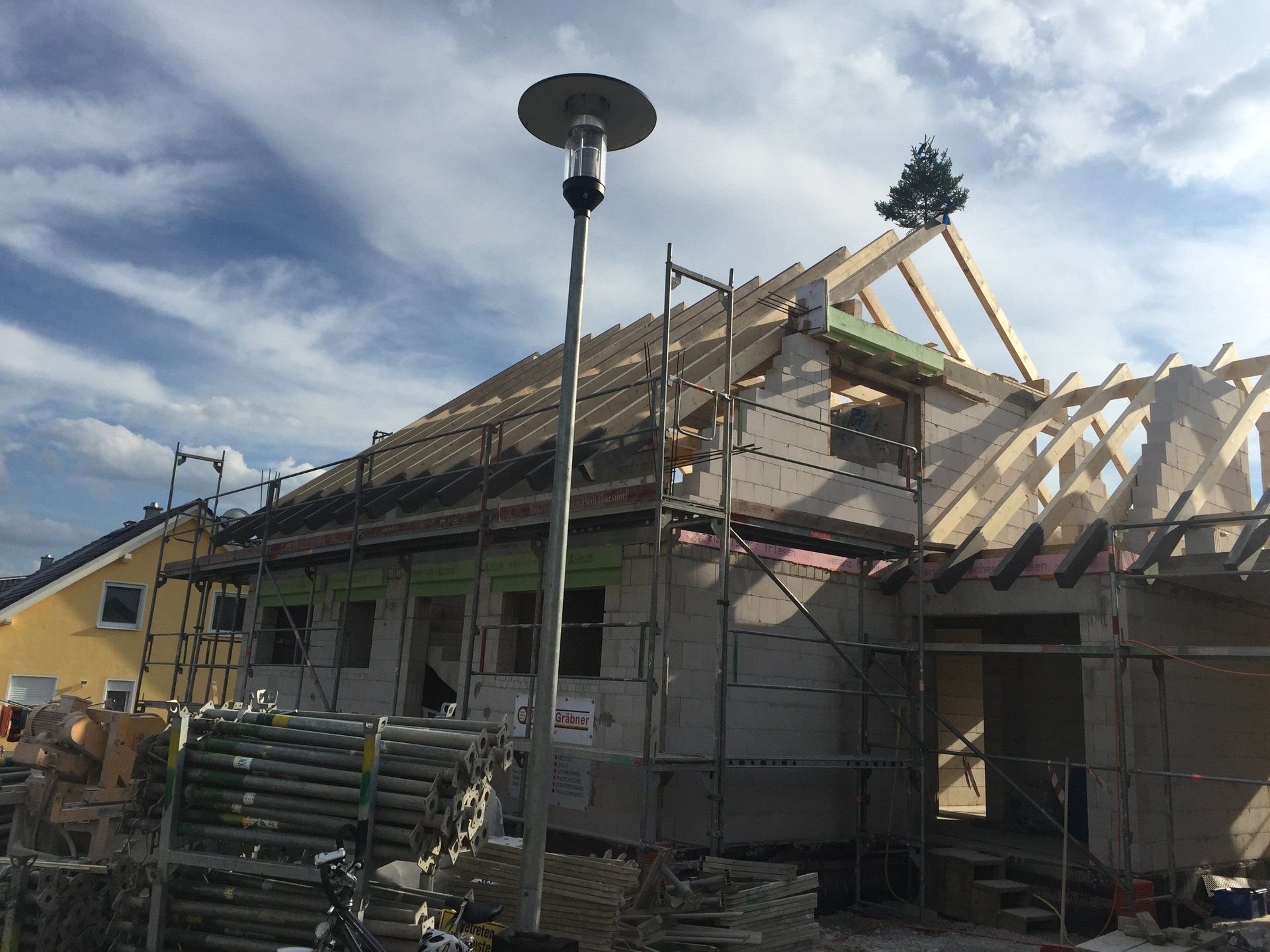 Einfamilienhaus Rohbau