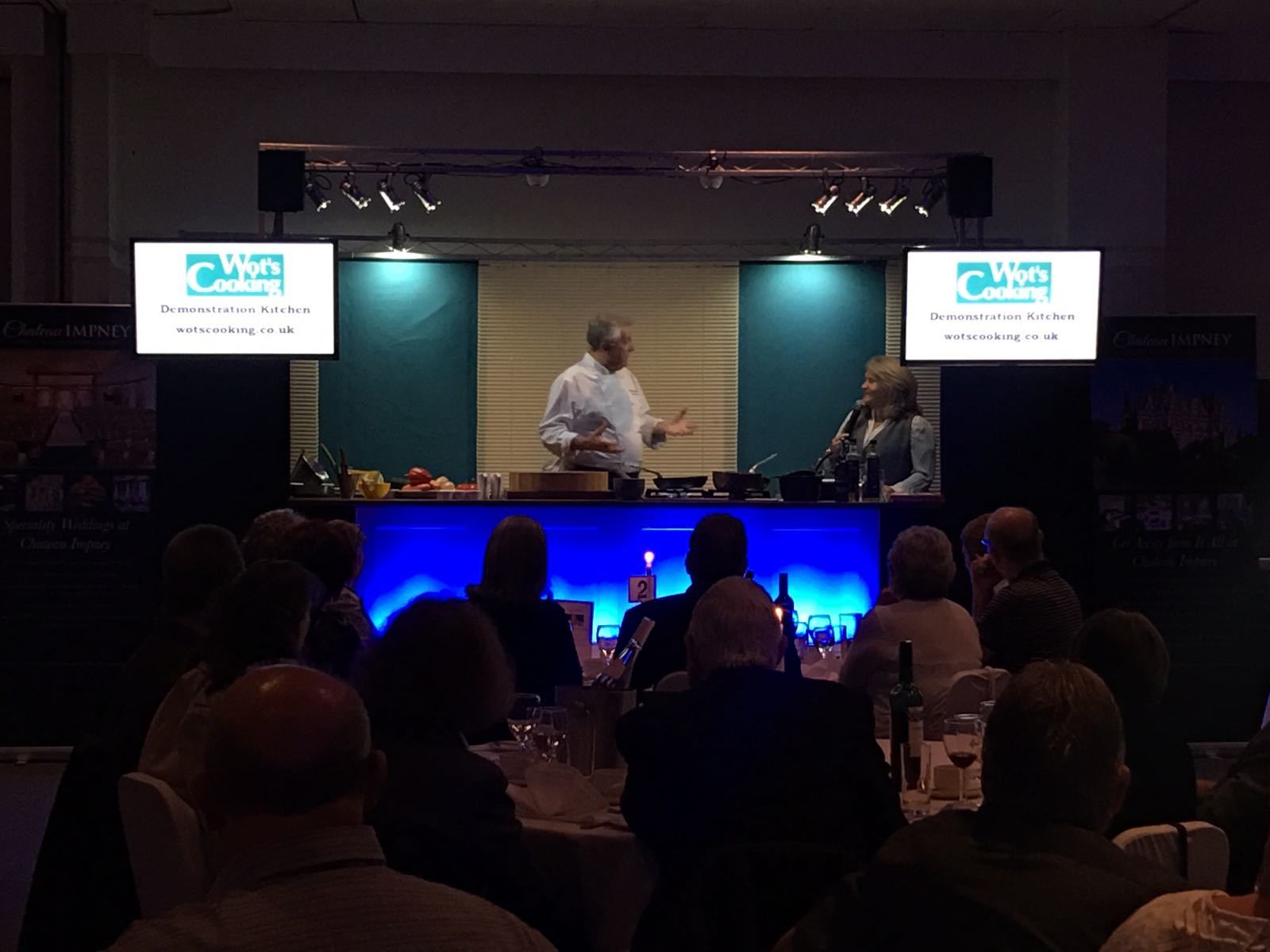 Demo and Dine with Wot's Cooking Demonstration Kitchens.