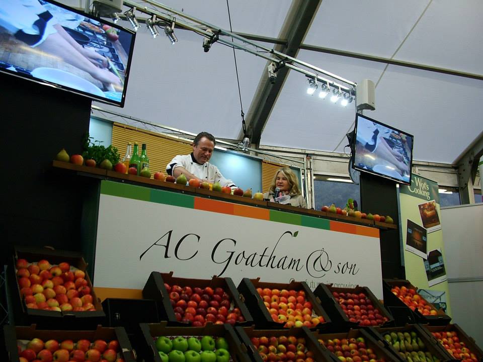 Wot's Cooking Demonstration Kitchens can be easily branded with your logo.