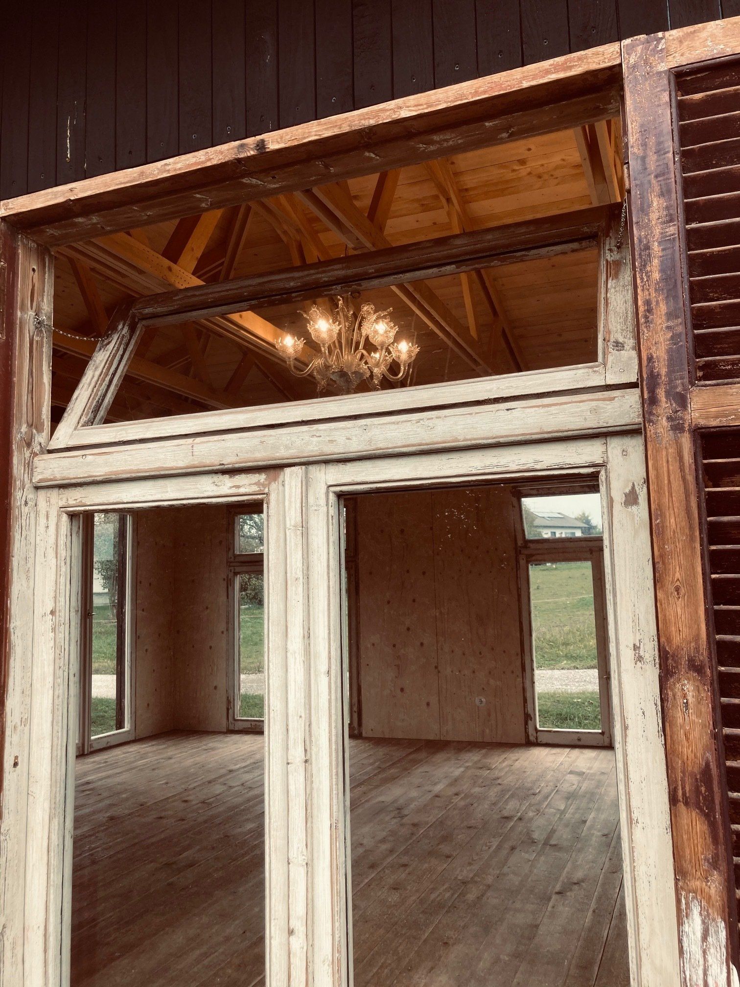 Detailaufnahme des Pavillons von bauwerk singer in Rosenheim