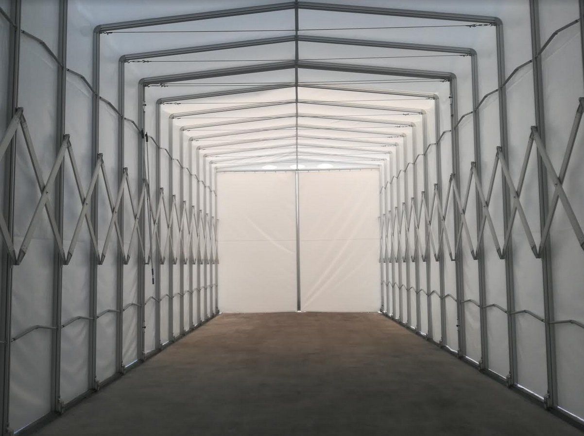 bewegliche Industriehalle