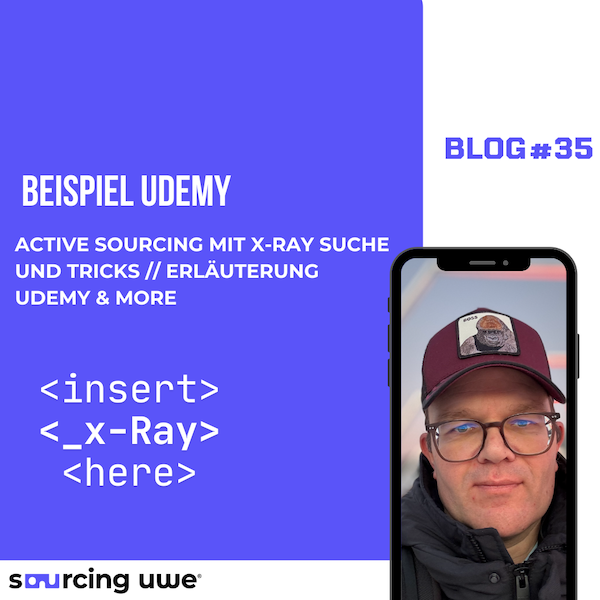 Kandidatensuche mal anders - Udemy, Coursera, Pluralsight - wie hier die X-Ray Suche helfen kann.