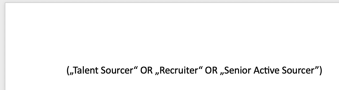 Boolesche Operatoren Phrasen