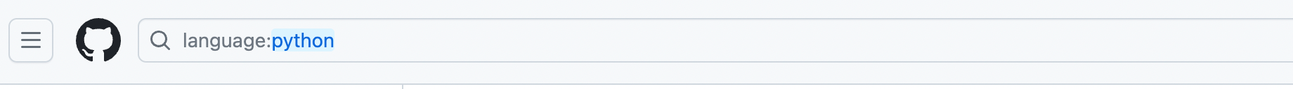 Kandidatensuche Github Programmiersprache