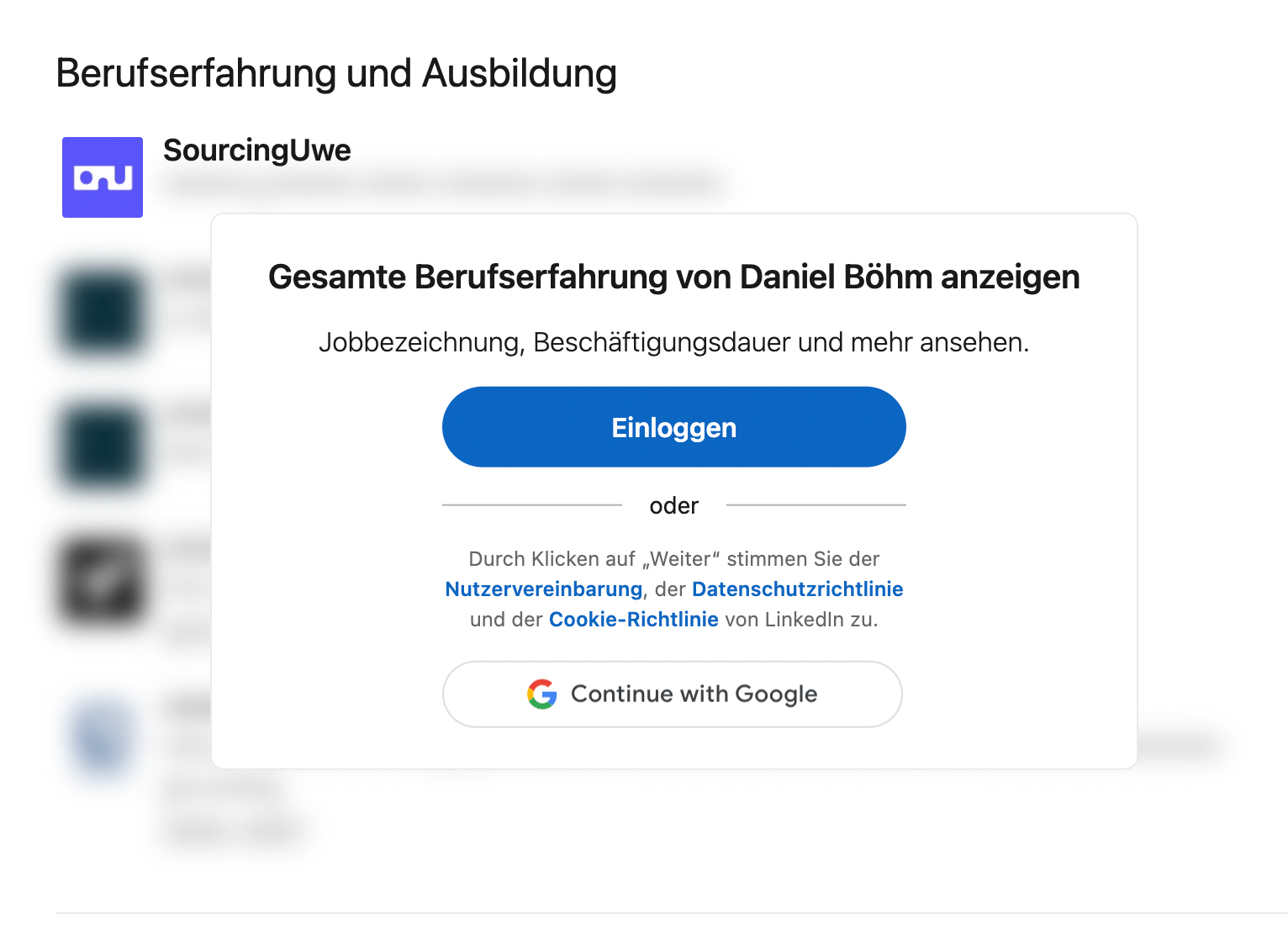 Active Sourcing X-Ray Linkedin