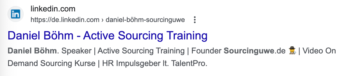 Google Suche X-Ray Ansicht