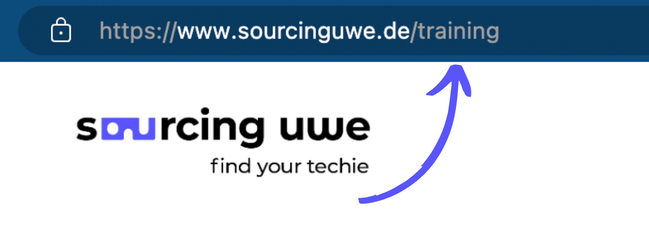 Suche nach der URL - der inurl Operator