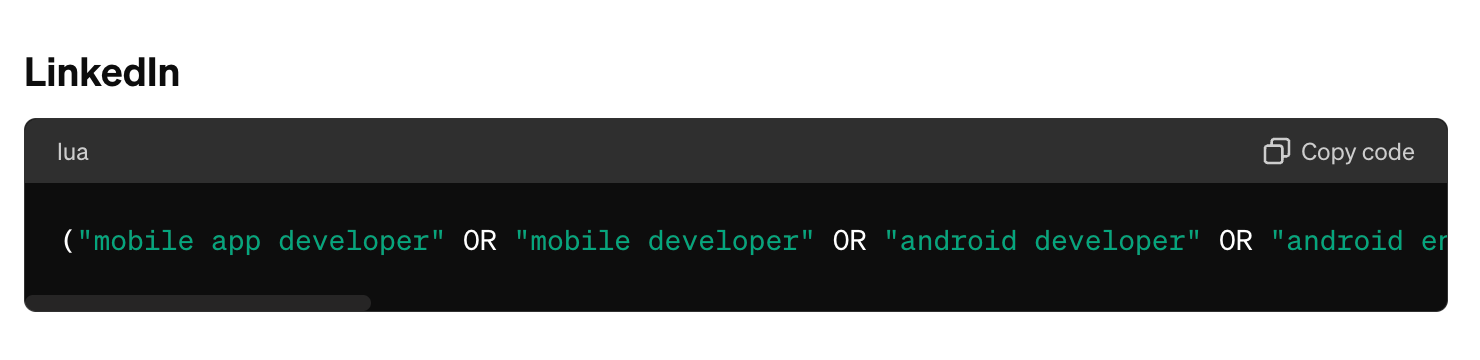 Active Sourcing mit ChatGPT