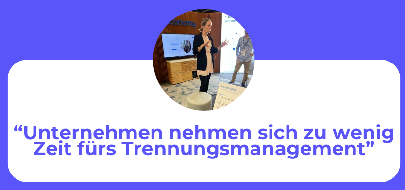 Der Trennungsprozess in Unternehmen