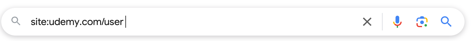 Google Suchmaschine Suche nach Kandidaten mit x-Ray