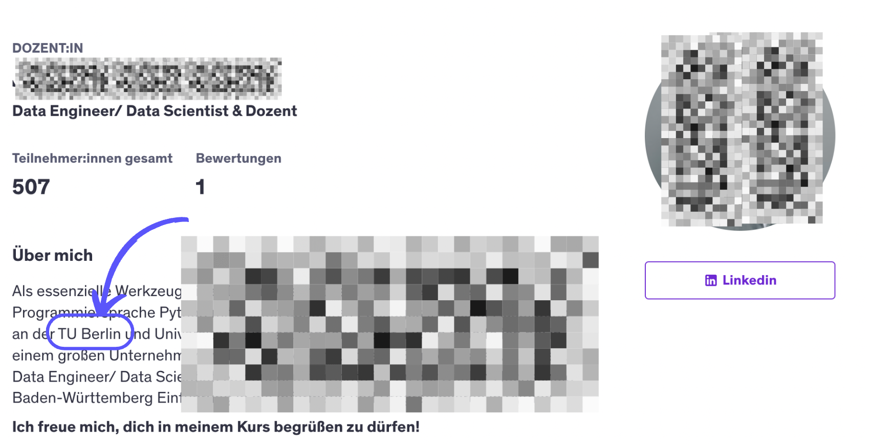 Kandidatenprofil Suche x-Ray Google