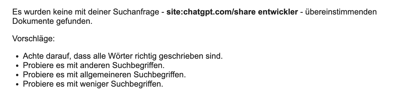 Keine Ergbnisse in Google mittels xRay Suche