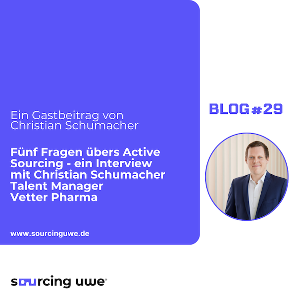 In diesem Gastbeitrag erläutert uns Christian seine Rolle als Talent Manager.