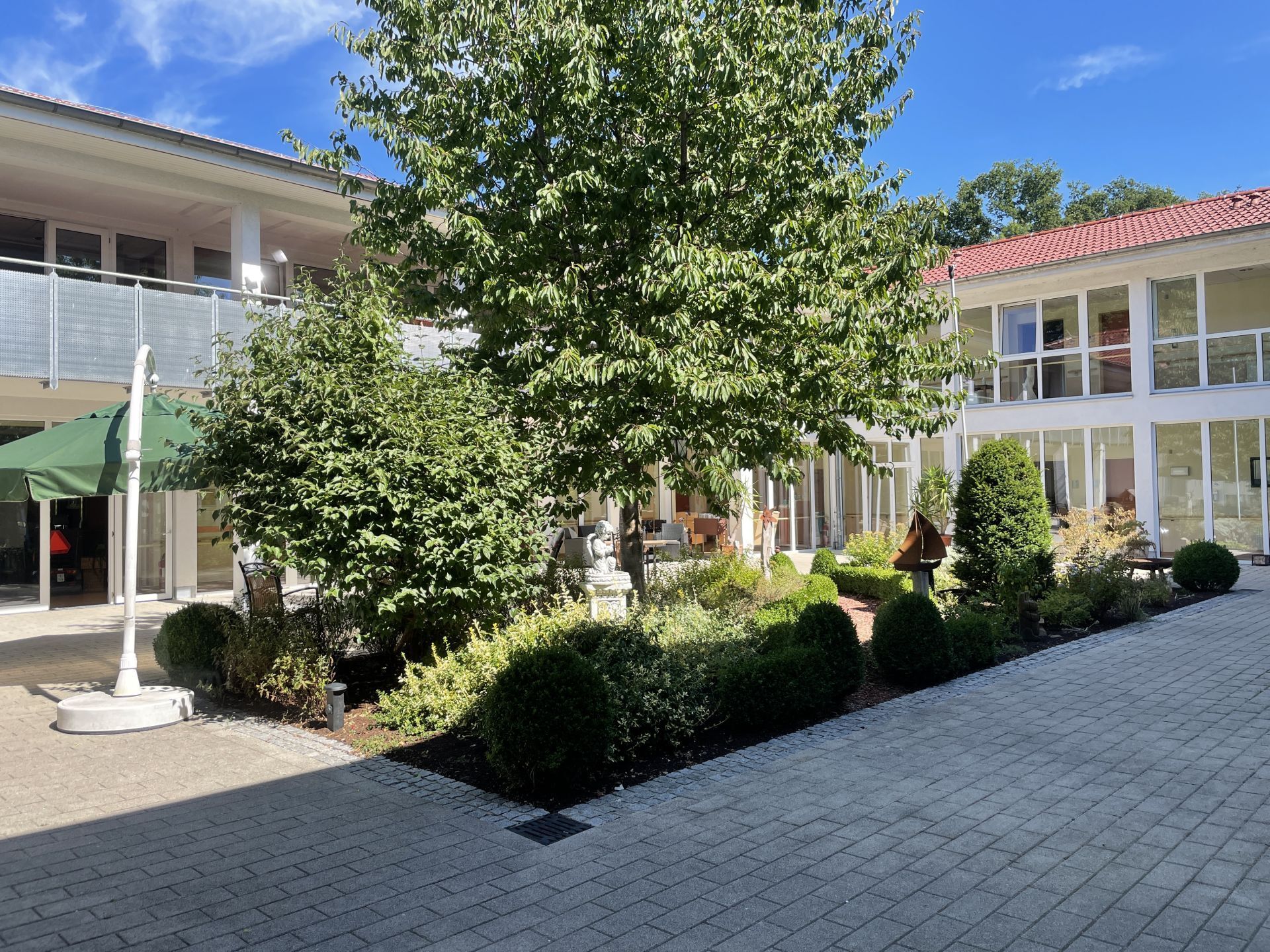 Innenhof Der Blicke in den Innenhof