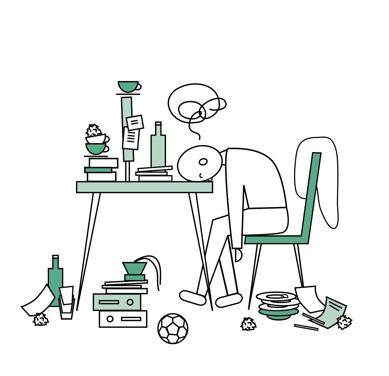 Arbeitsplatz wird zum Stress