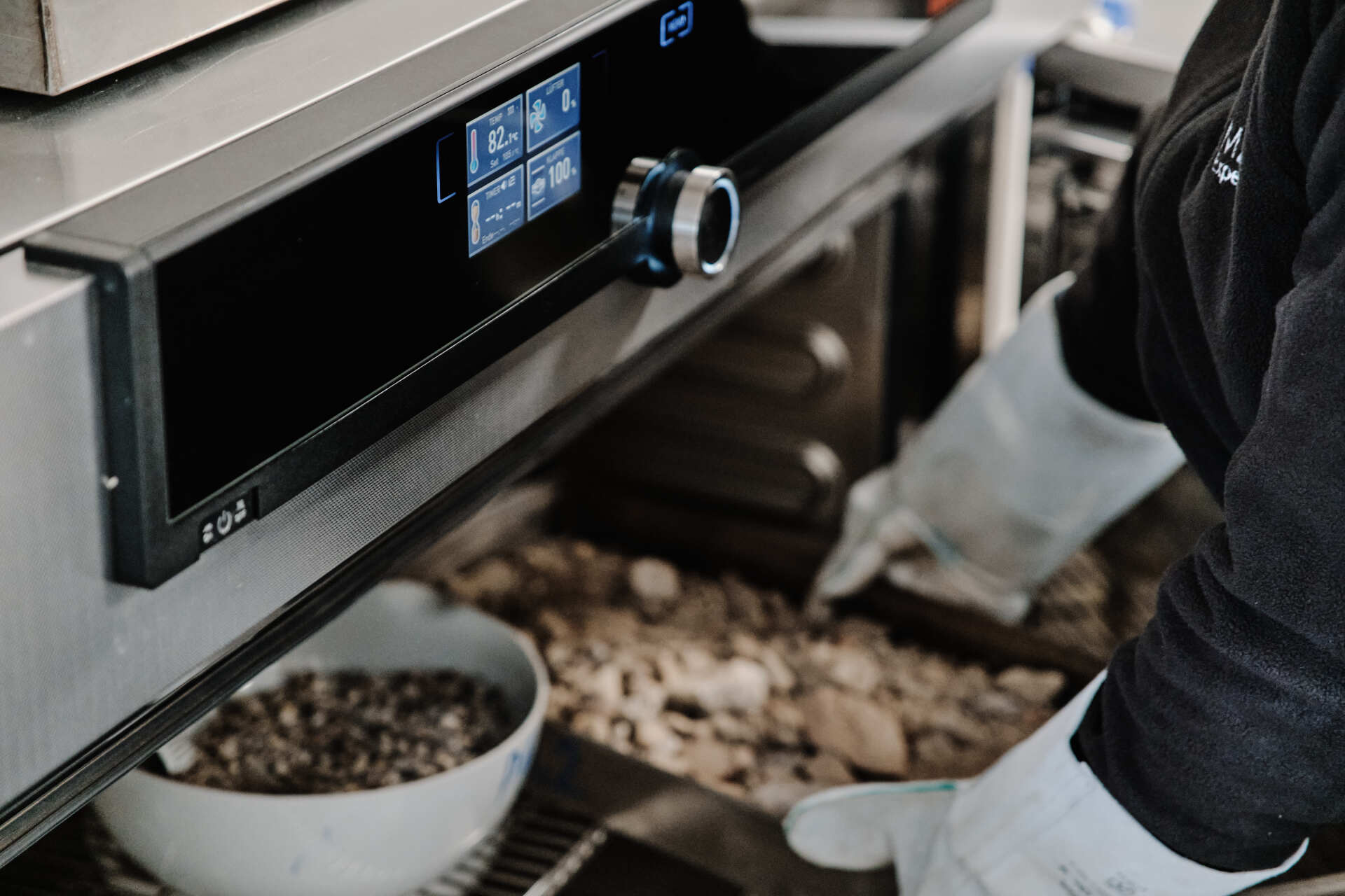 Beprobung der Gesteinskörnung