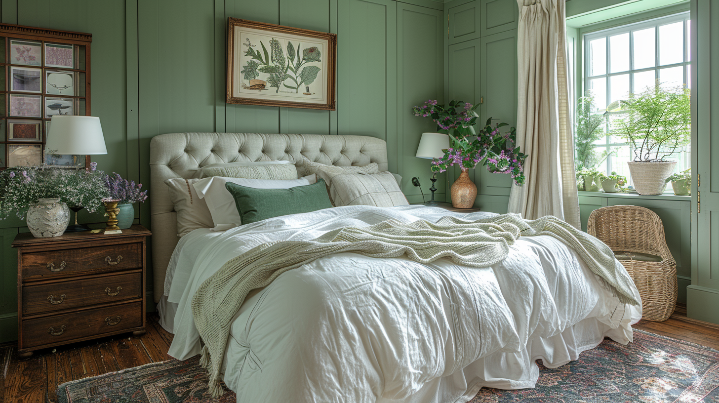 choosing the best paint colours for a bedroom
