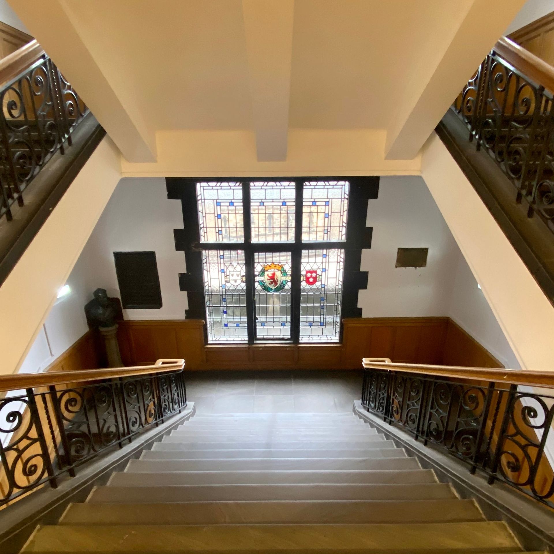 Photo of a cafe recently painted