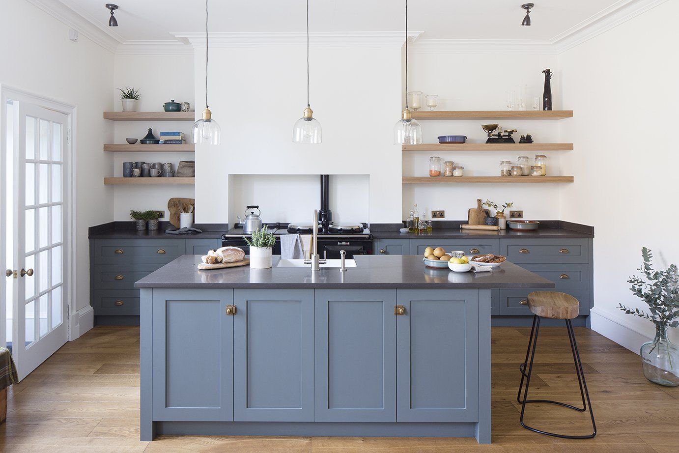 Hand painted kitchen