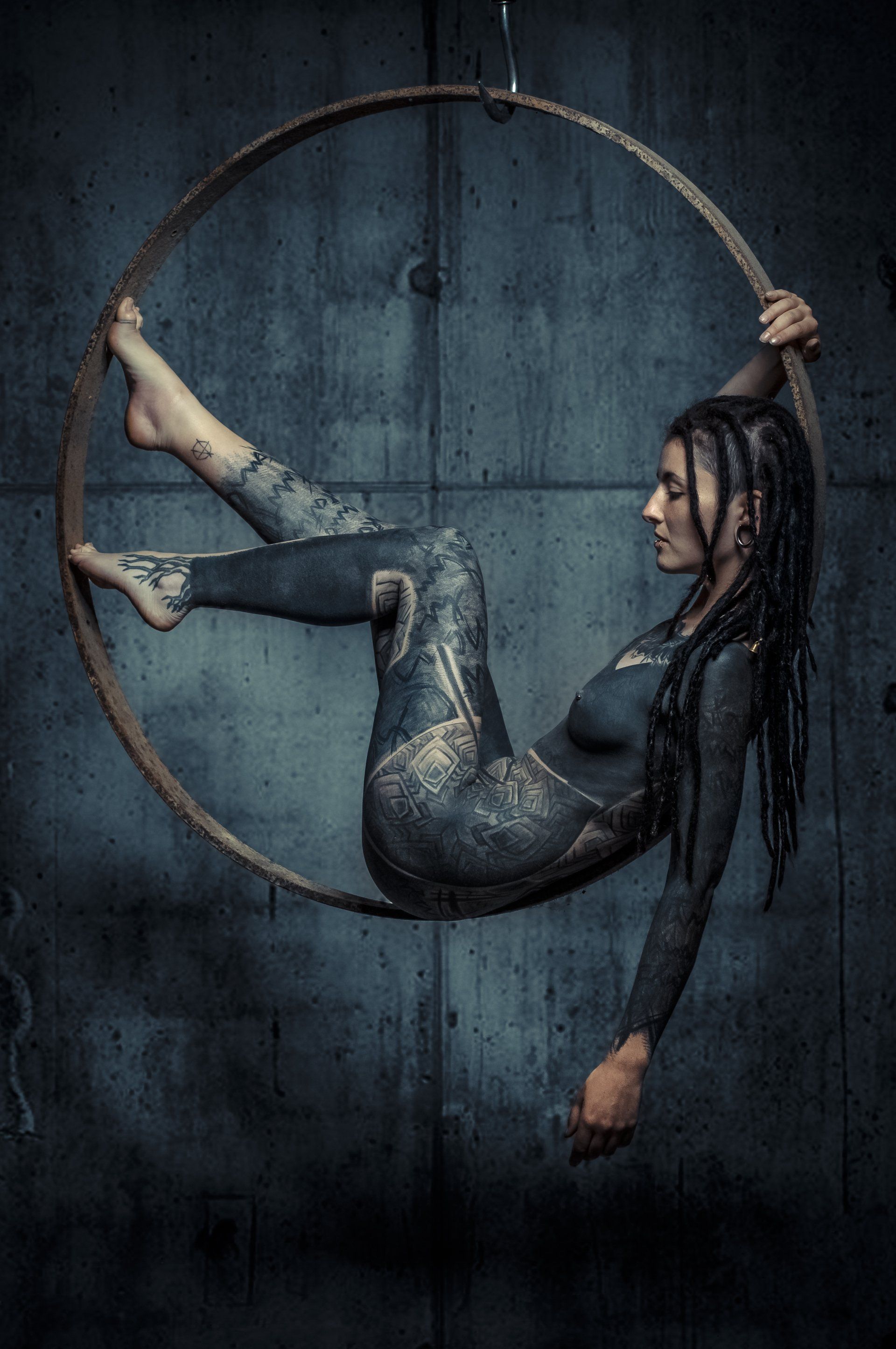 Fine Art Aktfotografie im Ring – DarkArt Portrait von Christian Weiner