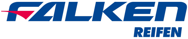 Logo der Firma Falken Reifen in Blau