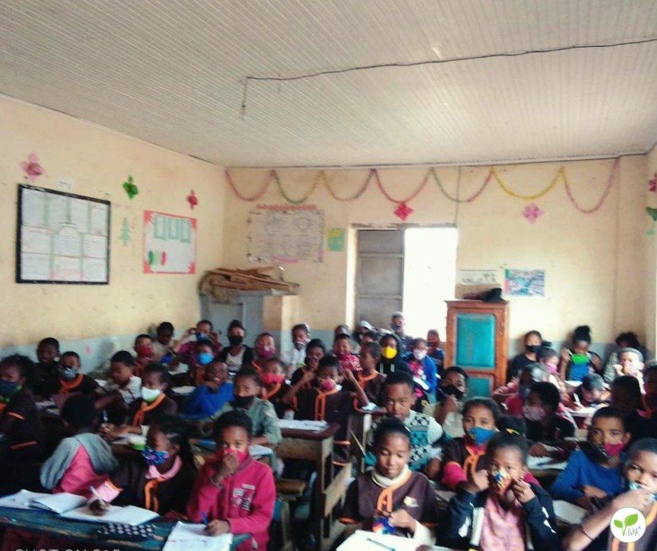 rénovation école à Madagascar