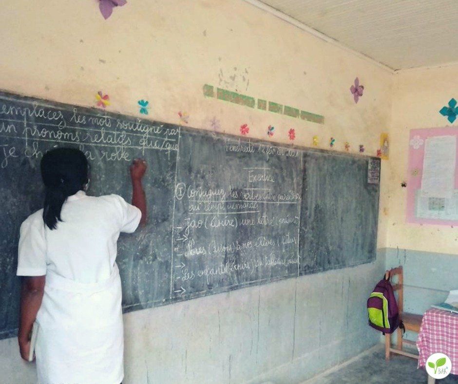 rénovation école à Madagascar