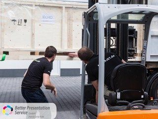 Entladung des BK3 Schneidesystems bei der Firma Profolio iECHO BK3 2517 Profolio