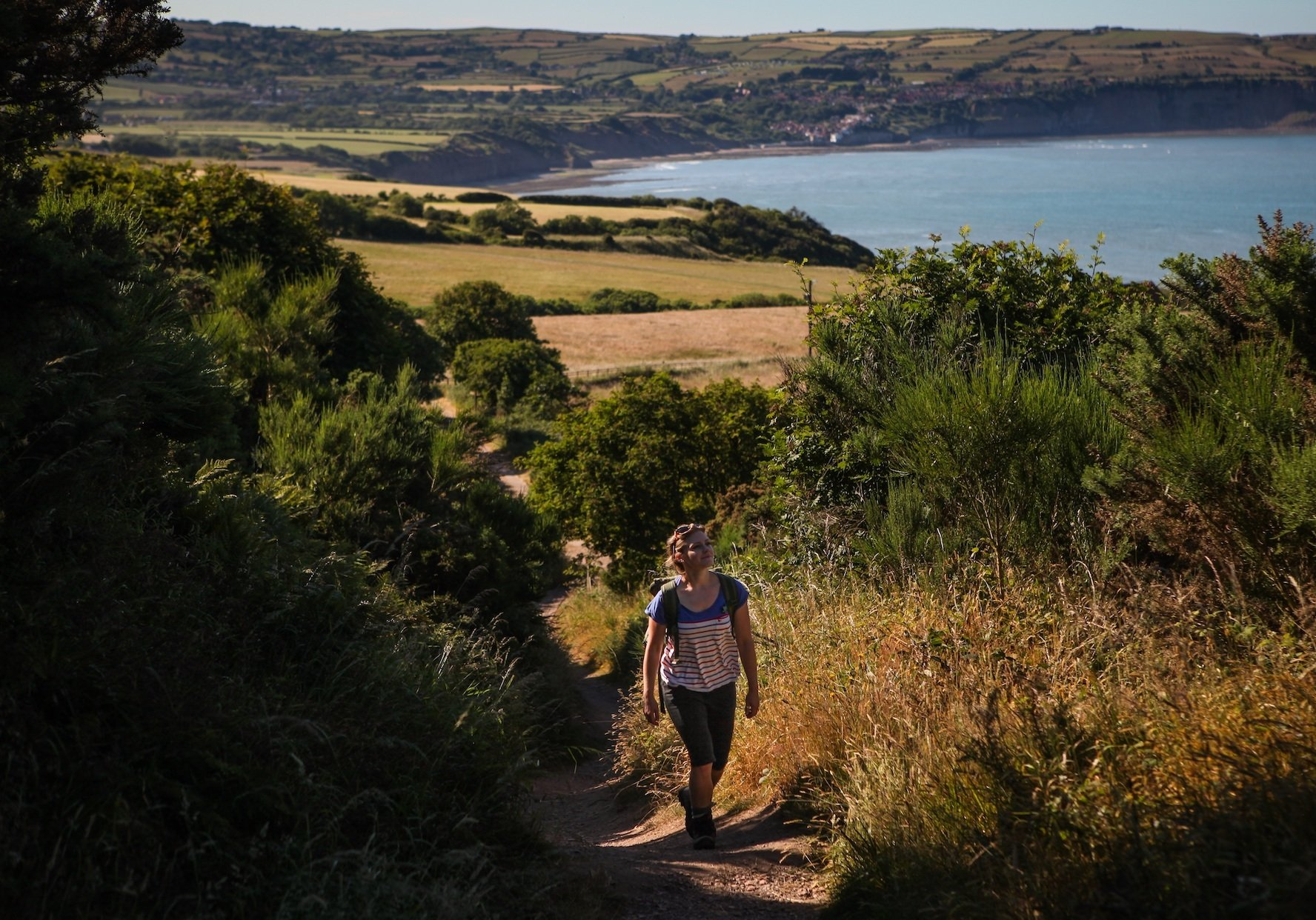 Image taken at Ravenscar - a place where Adventures for the Soul runs its  mindful meander on the coast experience. (c) Ceri Oakes