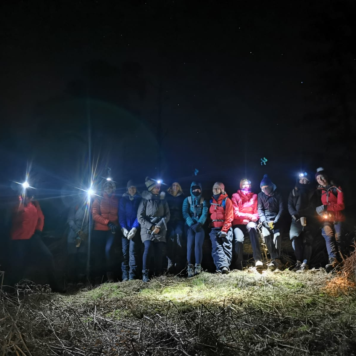 Photo from an Adventures for the Soul Yoga, mindfulness and night walk event Feb 2020  (c) AFS Mountaineering