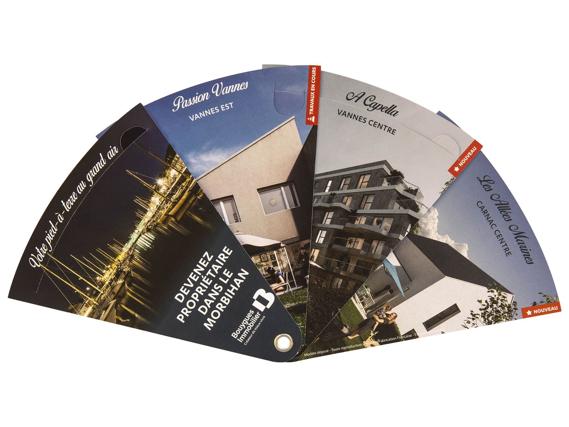 Eventail pliable personnalisable en carton recyclable - TPP Group