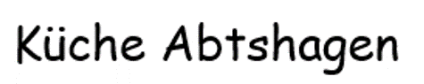 Küche Abtshagen