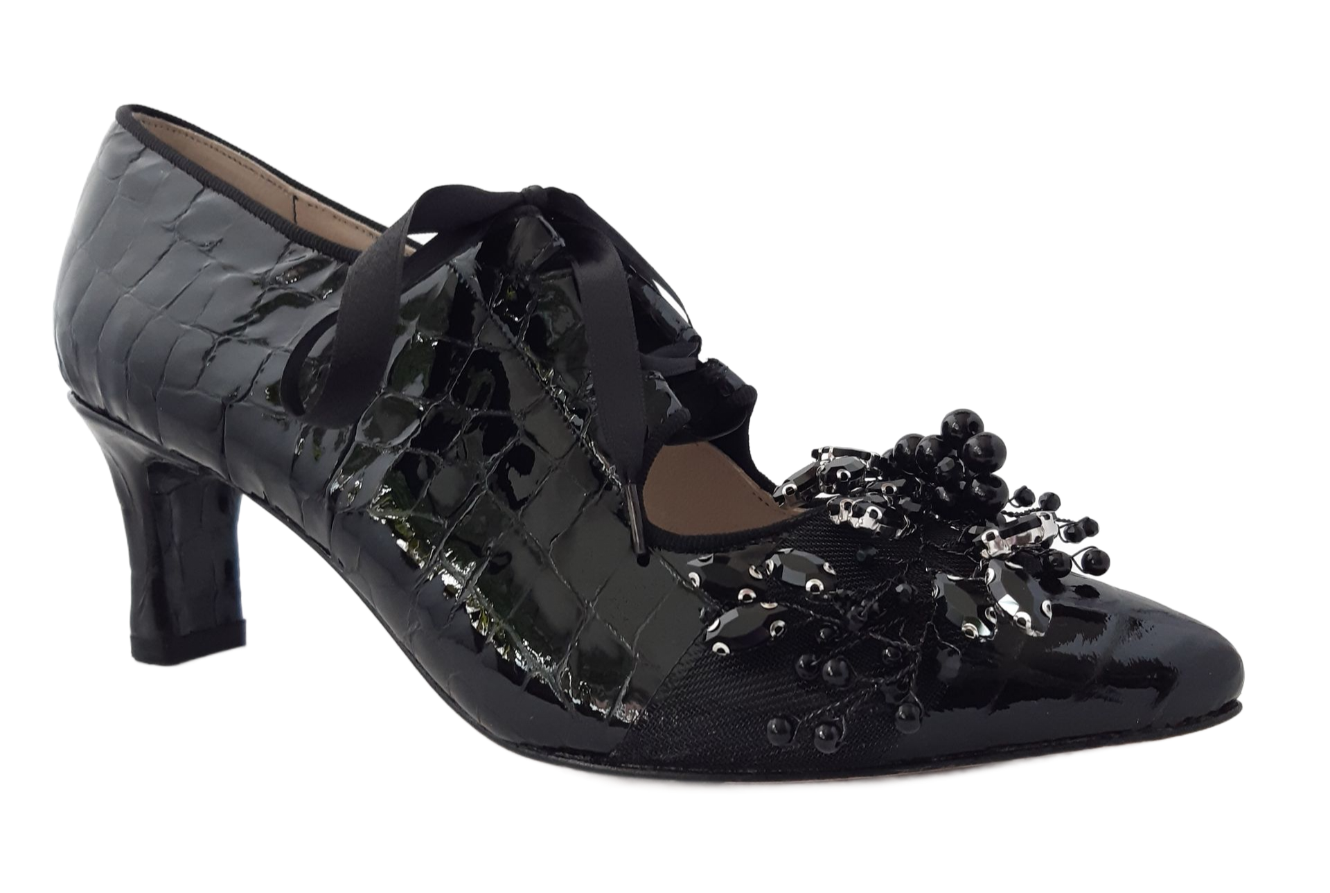 Exklusiver Damenschuh mit Schmuckdetails Modell Maria | ZARINI