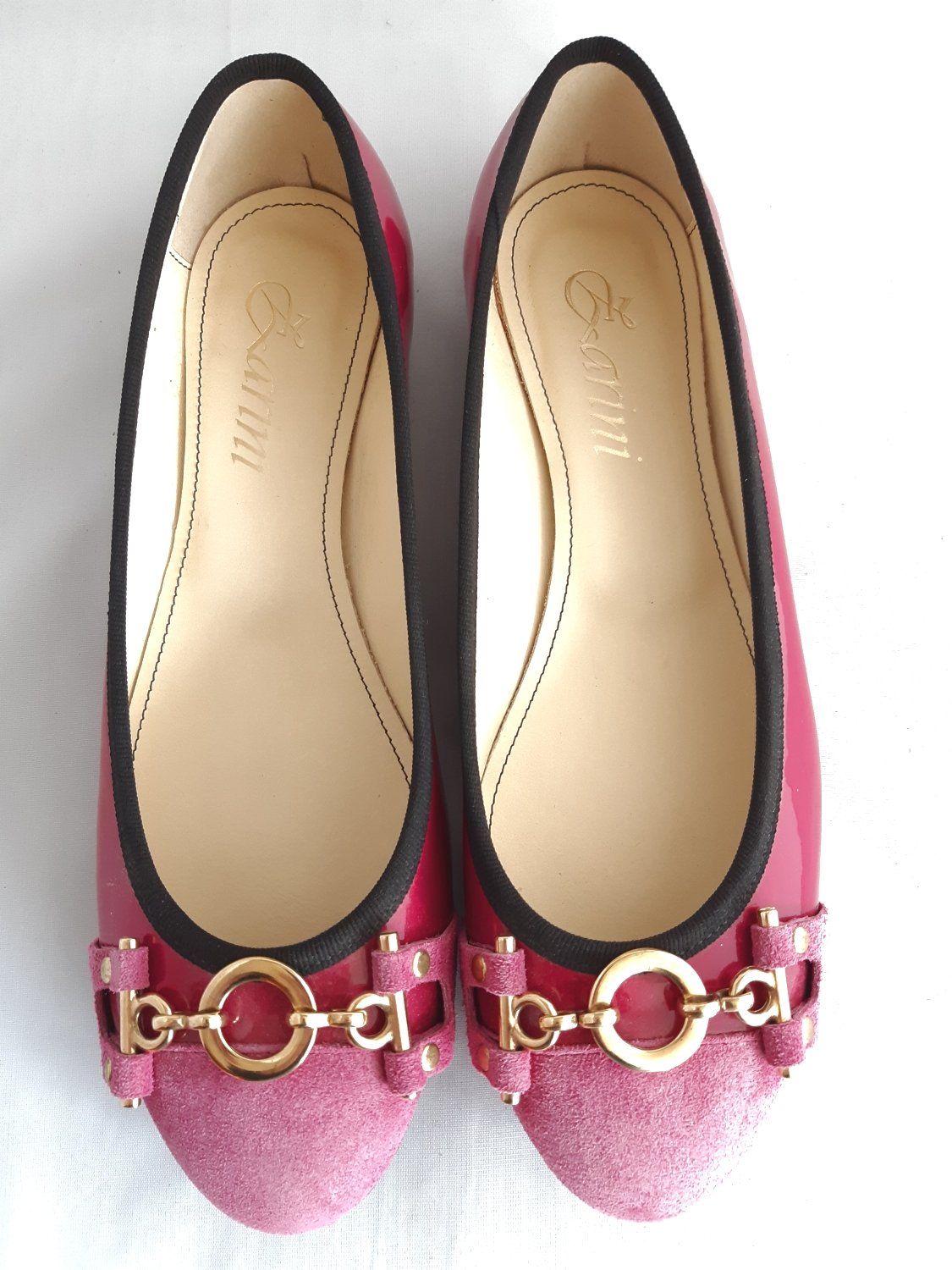 individuelle Ballerinas in pink als Unikat