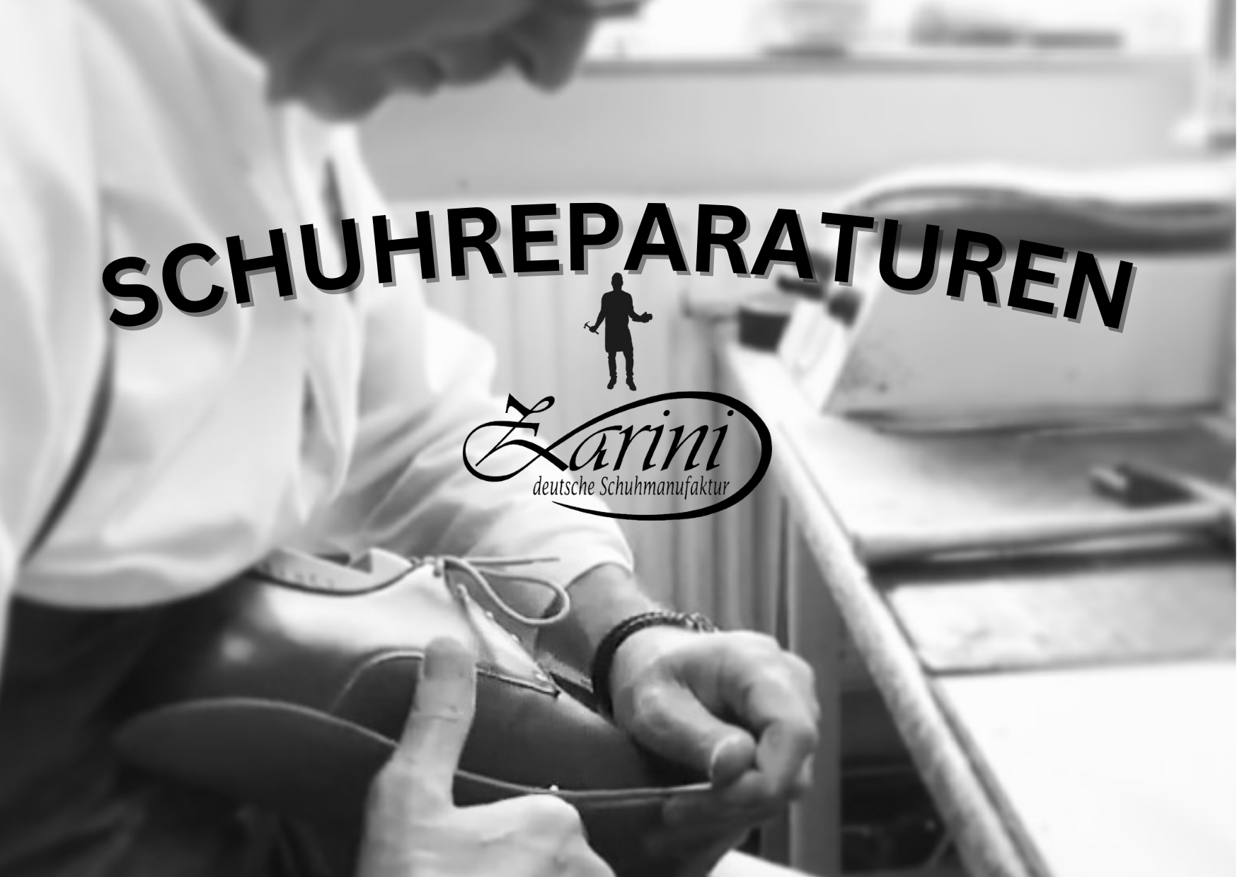 Schuhreparaturen aller art in der Schuhmanufaktur Zarini in Pirmasens