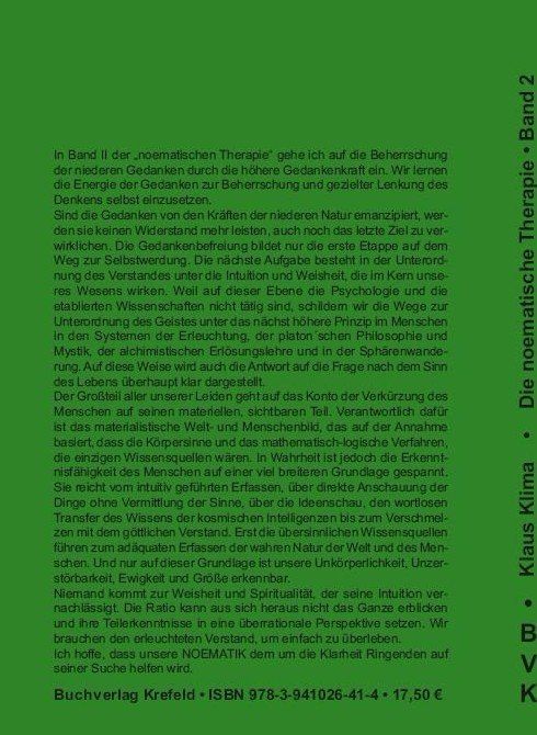 noematische Therapie II noematische Therapie II