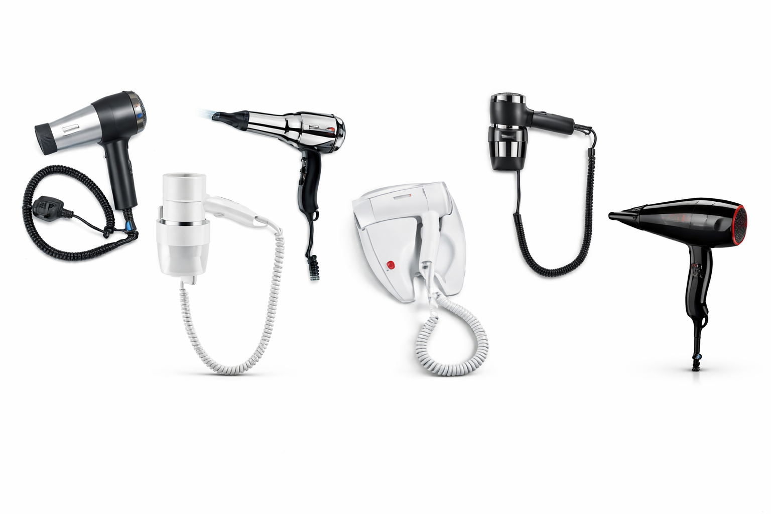 Valera Push and Hold button hair dryers