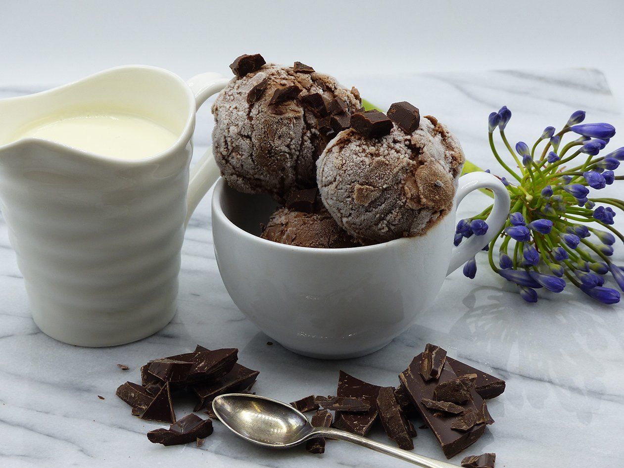 Rich Chocolate Ripple Ice Cream