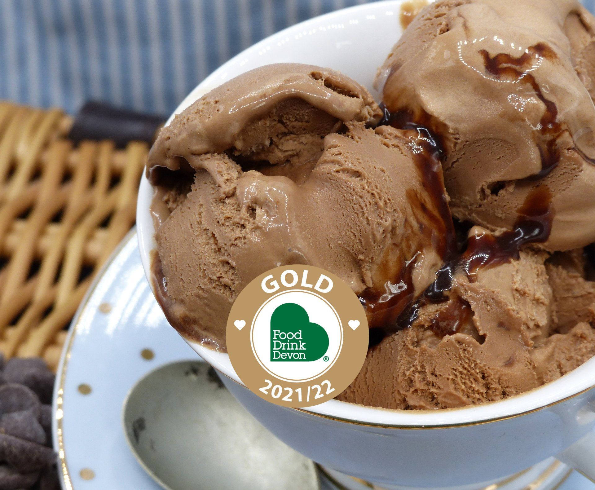 Rich Chocolate Ripple Ice Cream