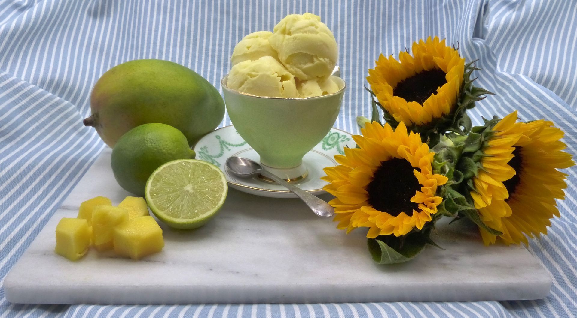 Mango & Lime Sorbet